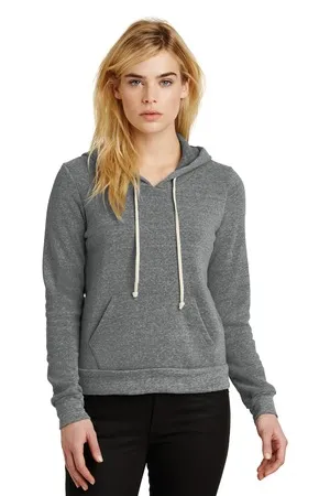 AA9596 Alternative Womens Athletics Eco -Fleece Pullover Hoodie.
