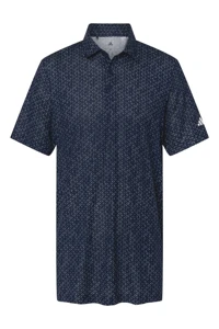A2023 Adidas Golf Mens Ultimate365 Mesh Tango Print Climacool Polo