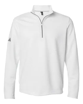A588 adidas Golf Spacer Quarter-Zip Pullover