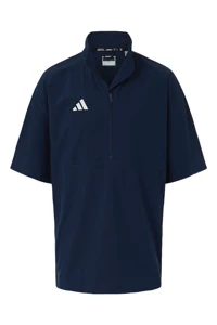 AT505 Adidas Golf Mens Short Sleeve Quarter-Zip Pullover