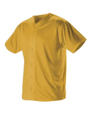 52MBFJ Alleson Athletic Full Button Lightweight Baseball Jersey