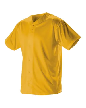 52MBFJY Alleson Athletic Youth Full Button Lightweight Baseball Jersey