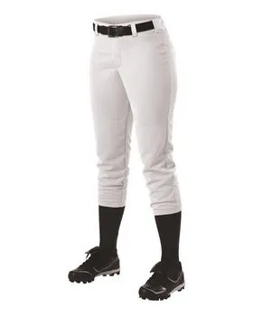 605PBW Alleson Athletic Womens Belt Loop Fast-Pitch Pants 605PBW Alleson Athletic Womens Belt Loop Fast-Pitch Pants