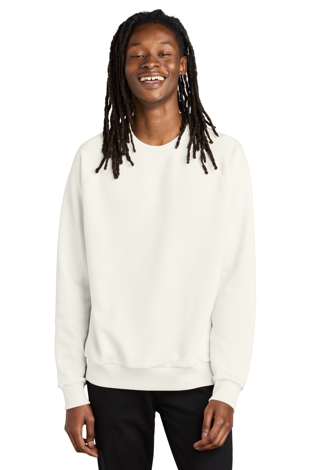 AL5004 AllMade Unisex Organic CVC Fleece Crewneck Sweatshirt