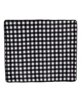 8702 Alpine Fleece Polyester/Nylon Patterned Picnic Blanket