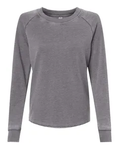 8626 Alternative Women’s Lazy Day Mineral Wash French Terry Sweatshirt