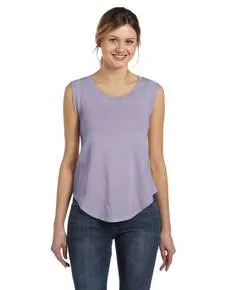 AA4013 Alternative Ladies Cap-Sleeve Satin Jersey Crew