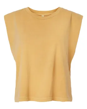 307GD American Apparel Heavyweight Cotton Womens Garment Dyed Muscle
