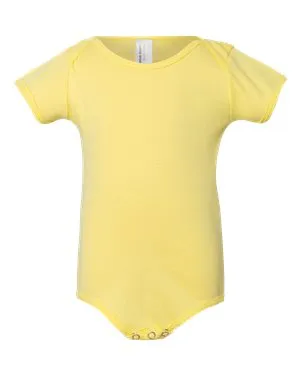 4001W American Apparel Infant Baby Rib Short-Sleeve One-Piece