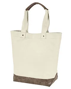 AP1921 Authentic Pigment Canvas Resort Tote