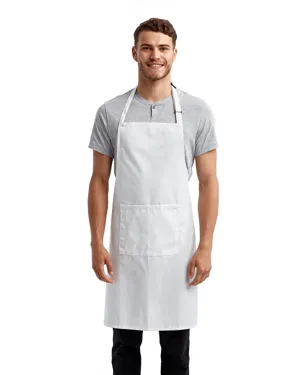 RP154 Artisan Collection by Reprime Unisex Colours Sustainable Pocket Bib Apron