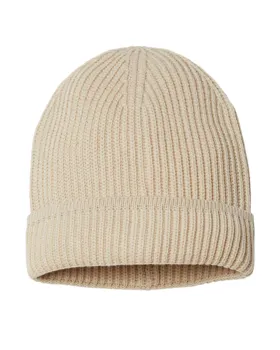 MAPLE Atlantis Headwear Sustainable Finish Edge Cuffed Beanie