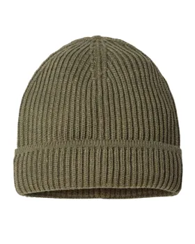 MAPLE Atlantis Headwear Sustainable Finish Edge Cuffed Beanie