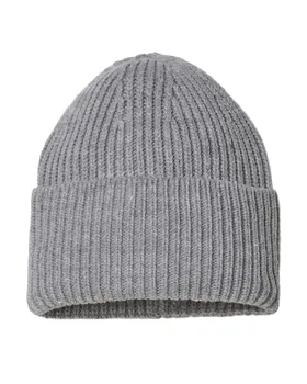 OAK Atlantis Headwear Sustainable Chunky Rib Cuffed Beanie