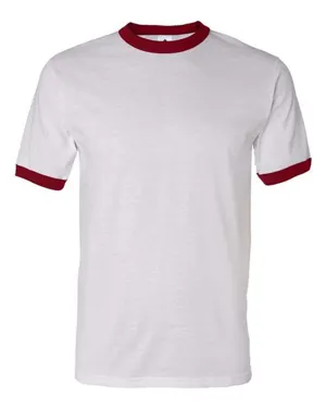 710 Augusta Drop Ship Adult Ringer T-Shirt