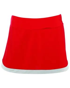 AG2410 Augusta Drop Ship Ladies Action Colorblock Skort