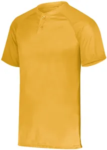 1565 Augusta Sportswear Attain Wicking Two-Button Baseball Jersey