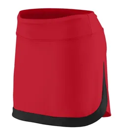 2411 Augusta Sportswear Girls Action Color Block Skort