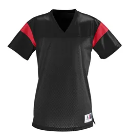 252 Augusta Sportswear LADIES JUNIOR FIT PEP RALLY REPLICA TEE