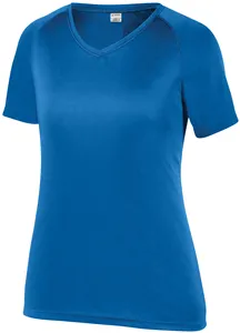 2792 Augusta Sportswear Womens Attain Wicking V-Neck T-Shirt