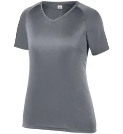 2793 Augusta Sportswear Girls Attain Wicking V-Neck T-Shirt