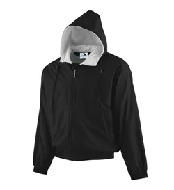 3280 Augusta Sportswear HOODED TAFFETA JACKET/FLEECE LINED