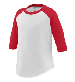 422 Augusta Sportswear Toddler Three-Quarter Sleeve Baseball Jersey