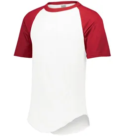 424 Augusta Sportswear YOUTH SHORT SLEEVE BASEBALL JERSEY