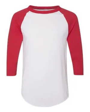 4420 Augusta Sportswear Three-Quarter Raglan Sleeve Baseball Jersey