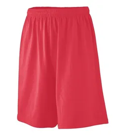 916 Augusta Sportswear YOUTH LONGER LENGTH JERSEY SHORTS