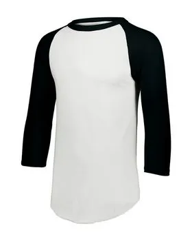 AG4420 Augusta Sportswear Adult 3/4-Sleeve Baseball Jersey