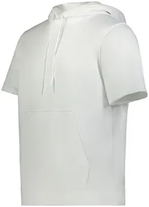 6871 Augusta Sportswear Wicking Fleece Short Sleeve Hoodie
