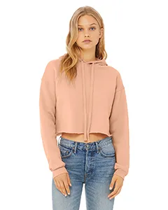 B7502 Bella + Canvas Ladies Cropped Fleece Hoodie B7502 Bella + Canvas Ladies Cropped Fleece Hoodie
