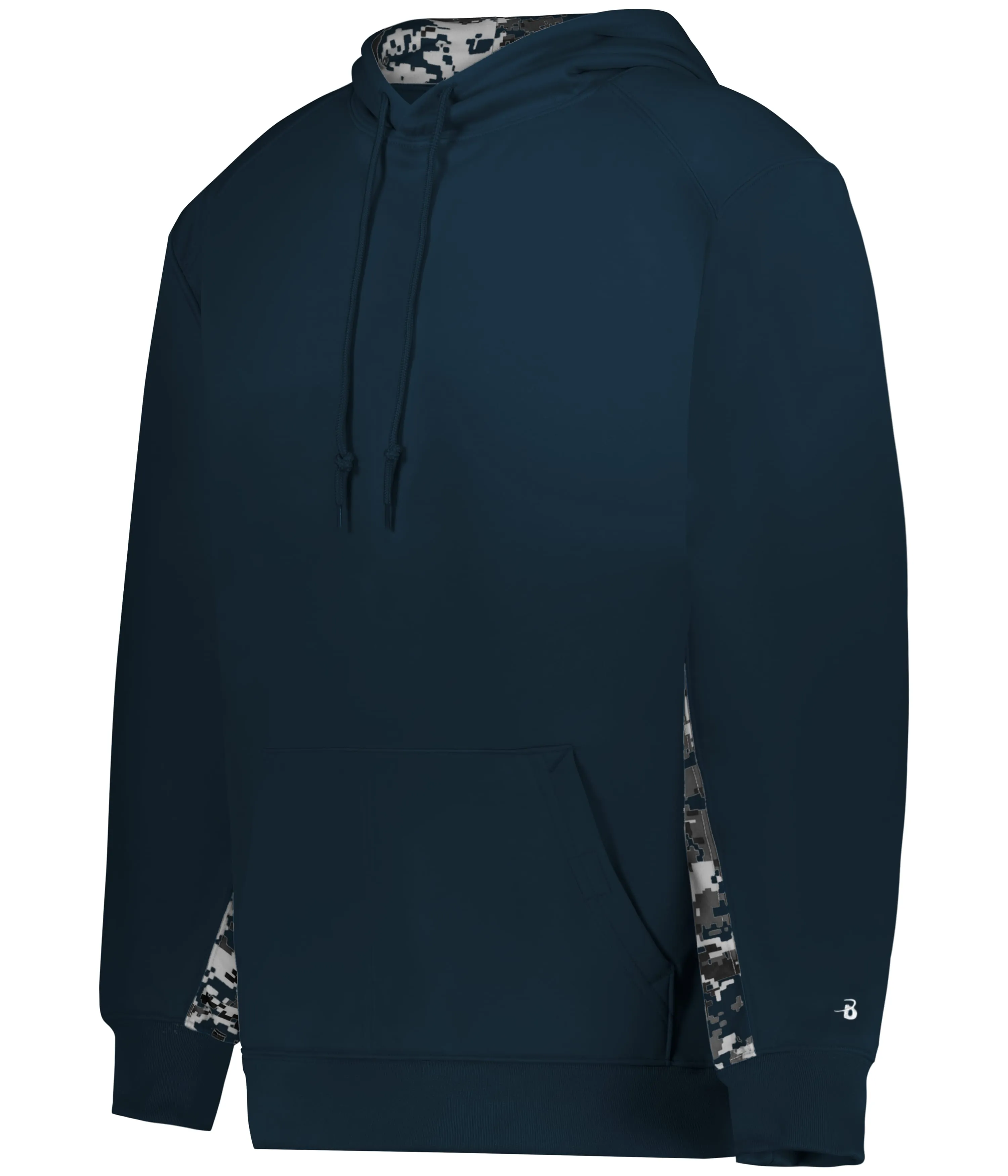 146400 BADGER DIGITAL COLOR BLOCK HOODIE