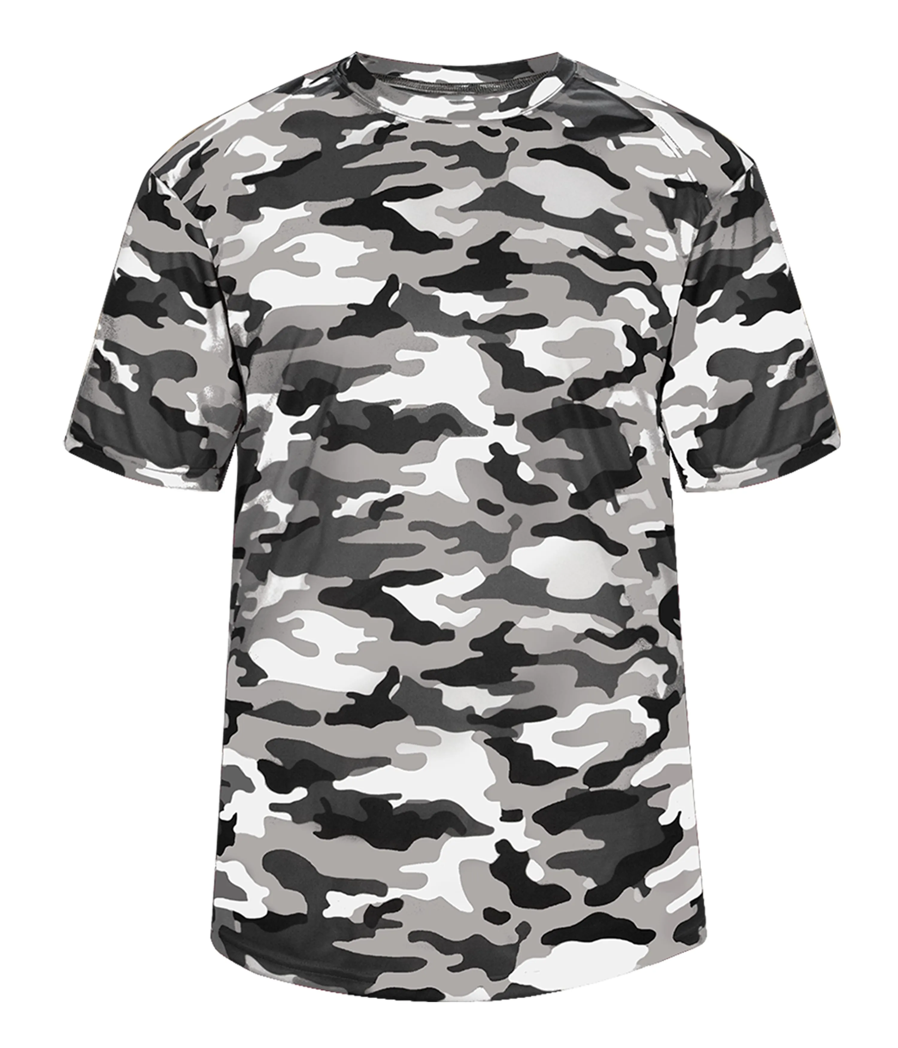 218100 BADGER YOUTH CAMO TEE