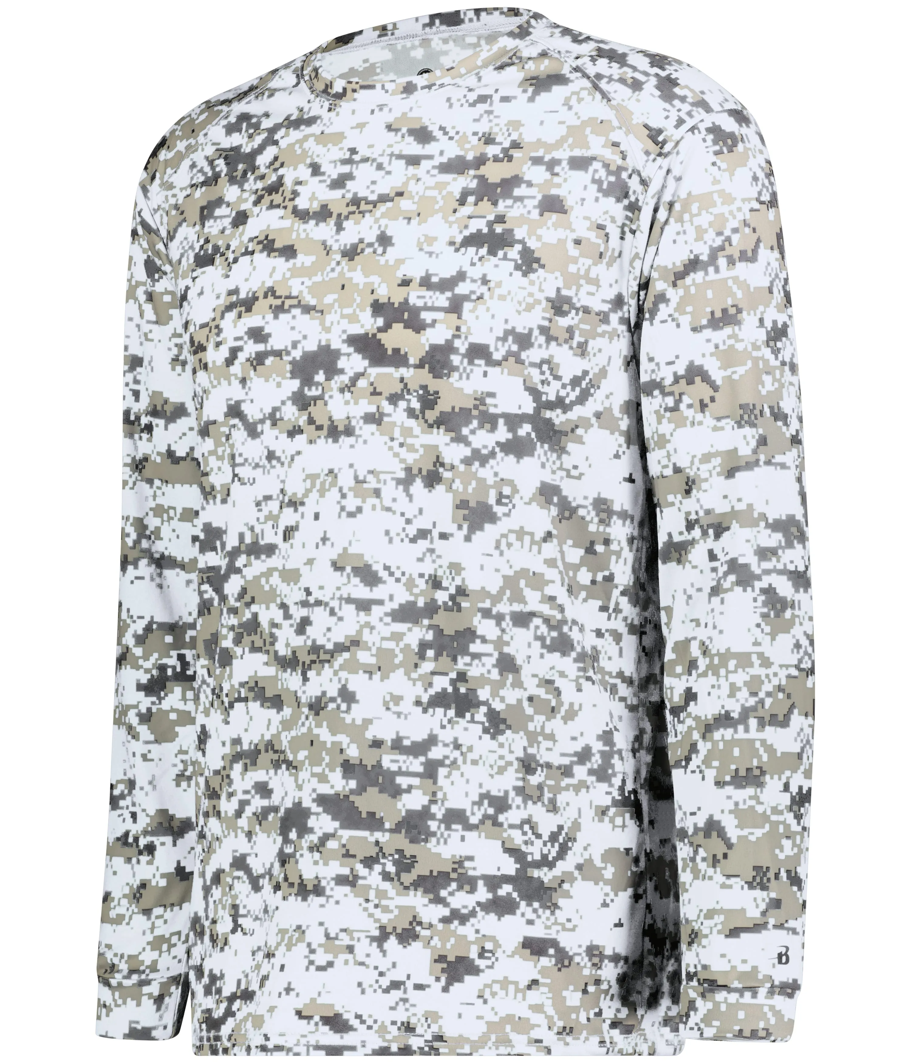 218400 BADGER YOUTH DIGITAL LONG SLEEVE TEE