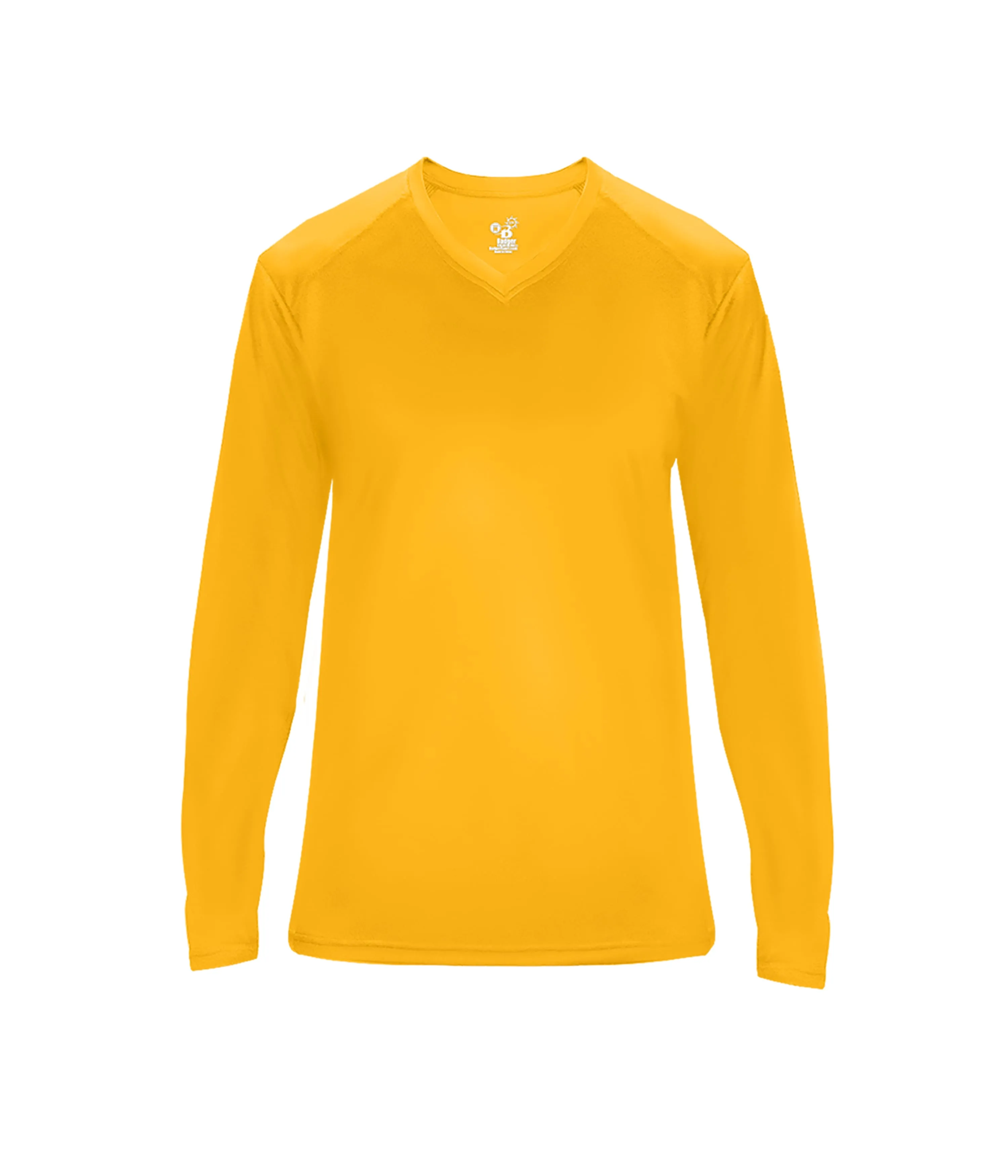 406400 BADGER ULTIMATE LADIES V-NECK L/S TE