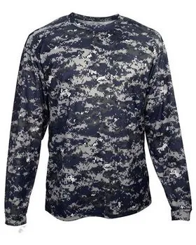 4184 Badger Digital Camo Long Sleeve T-Shirt