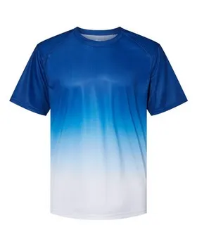4209 Badger Reverse Ombre T-Shirt