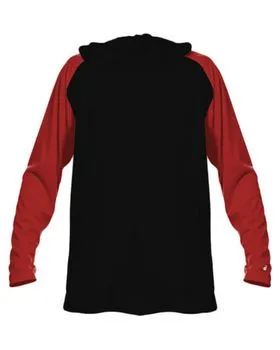 4235 Badger Breakout Hooded Long Sleeve T-Shirt