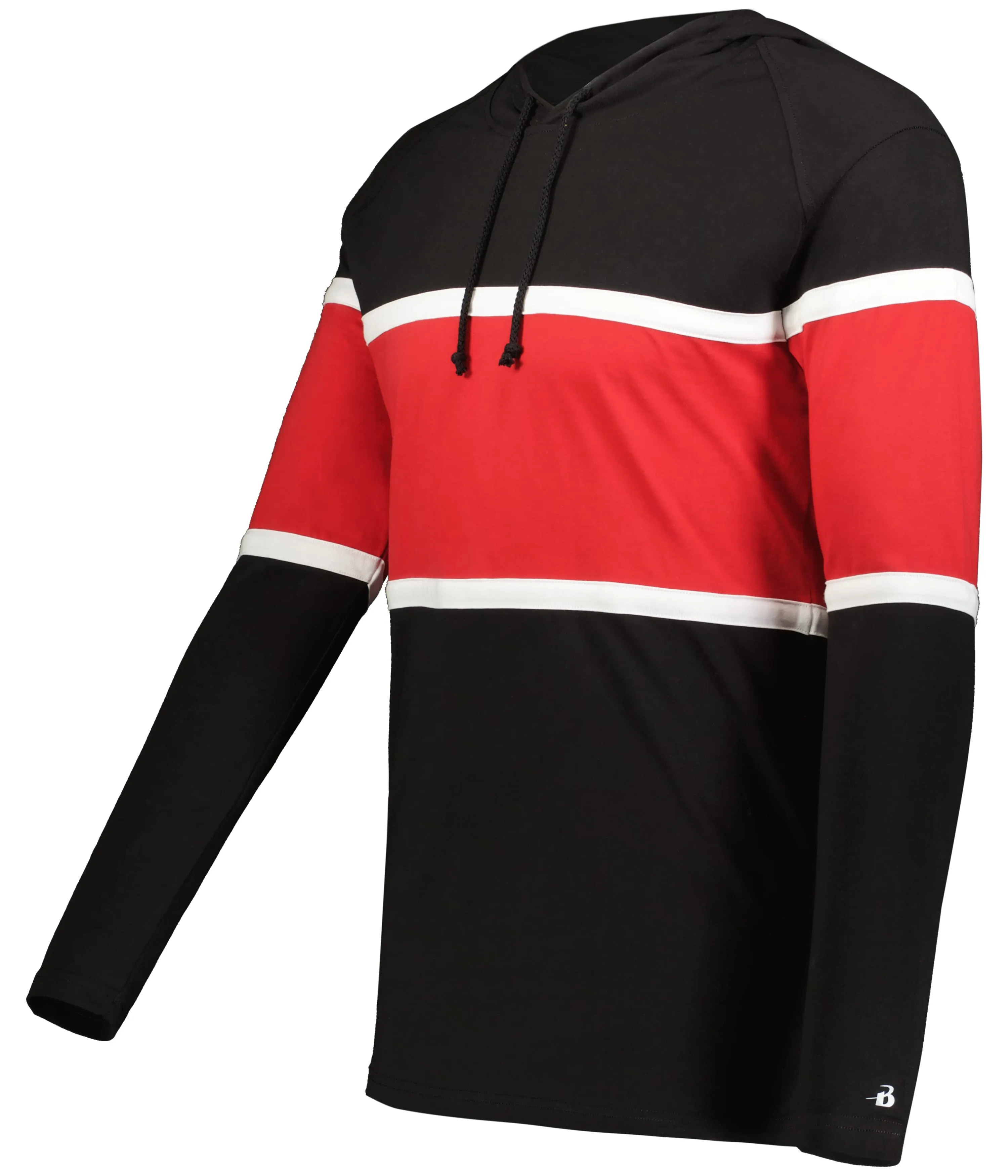 498100 BADGER UNITED LONG SLEEVE HOODIE