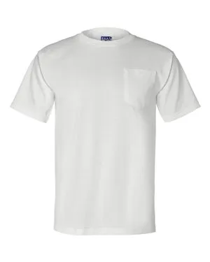 3015 Bayside Union-Made Short Sleeve T-Shirt with a Pocket