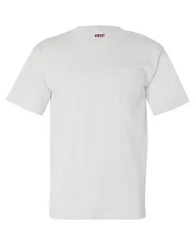 7100 Bayside USA-Made Short Sleeve T-Shirt with a Pocket