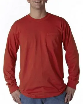 8100 Bayside USA-Made Long Sleeve T-Shirt with a Pocket 8100 Bayside USA-Made Long Sleeve T-Shirt with a Pocket