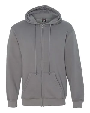 900 Bayside USA-Made Full-Zip Hooded Sweatshirt