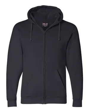 900 Bayside USA-Made Full-Zip Hooded Sweatshirt