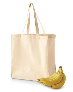 BE055 BAGedge 6 oz. Canvas Grocery Tote