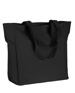 BE080 BAGedge Polyester Zip Tote