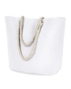 BE256 BAGedge Polyester Canvas Rope Tote