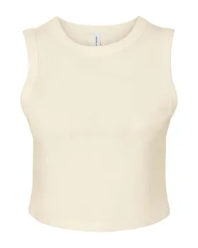 1013 Bella + Canvas Womens Micro Rib Muscle Crop Tank